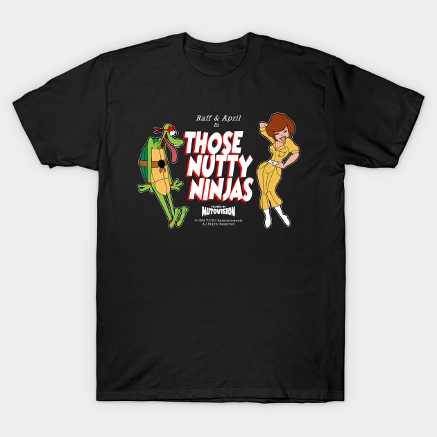 Those Nutty Ninjas T-Shirt by boltfromtheblue